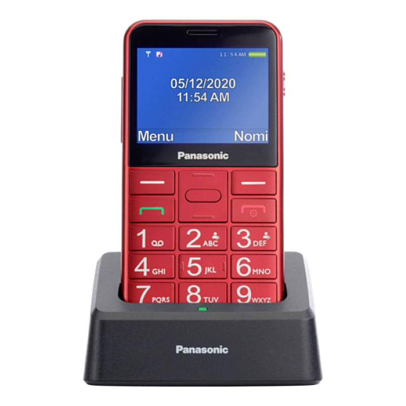 Мобільний телефон Panasonic KX-TU155 Red (KX-TU155EXRN)